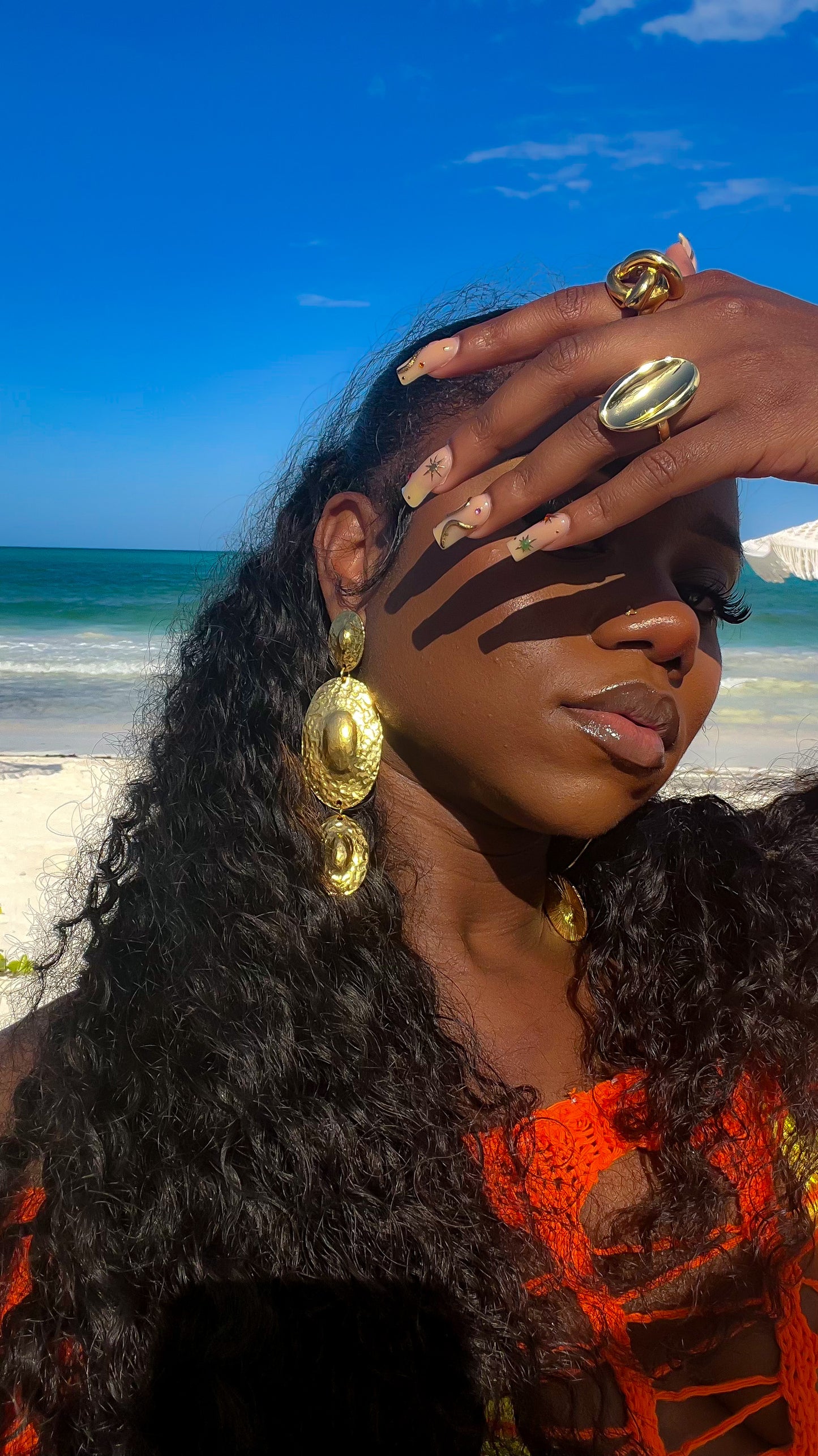 Sunset Drop Earrings
